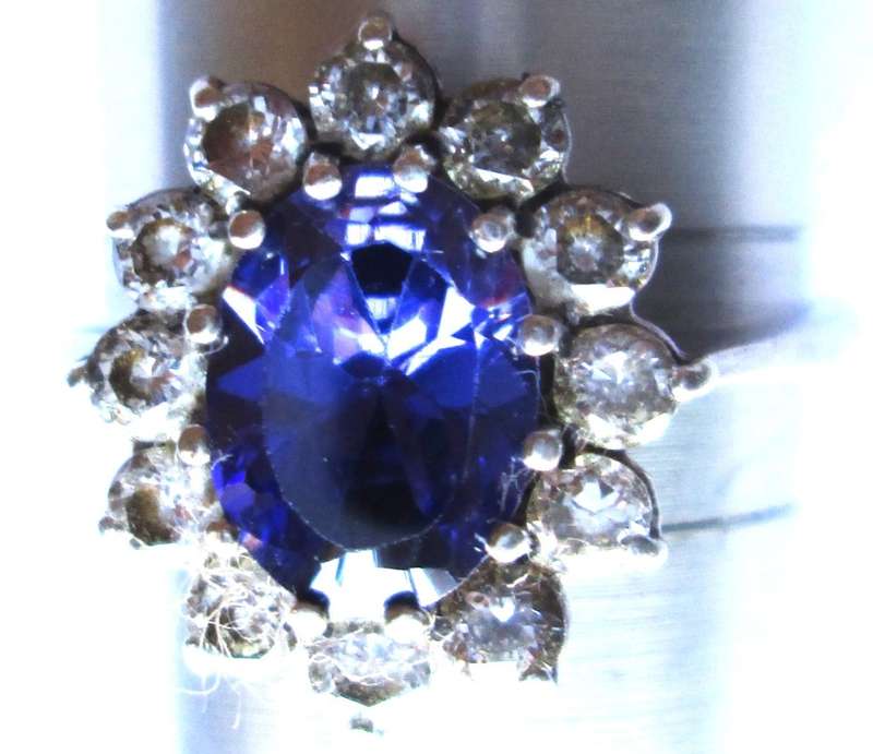 Silver Cluster Ring