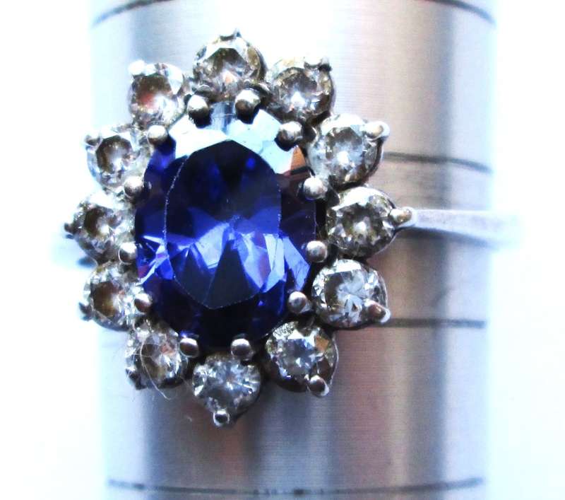 Silver Cluster Ring