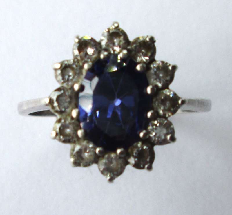 Silver Cluster Ring