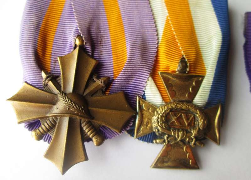 World War II Medal and Bars of Netherlands Dutch Mobilization War Cross The Invasion of Europe