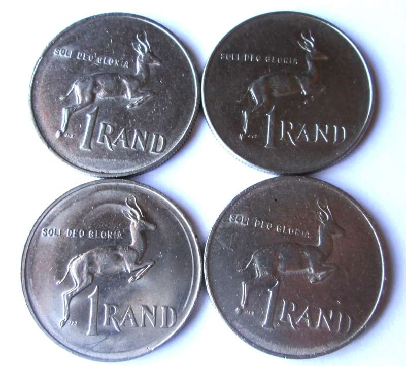 1980 - 1990 Republic of South Africa One Rand