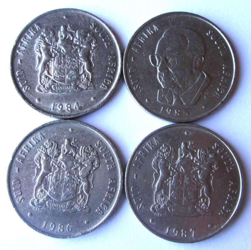 1980 - 1990 Republic of South Africa One Rand