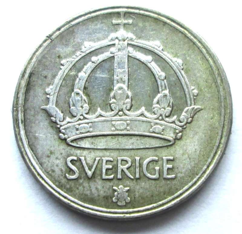 1945 Sweden 25 Ore