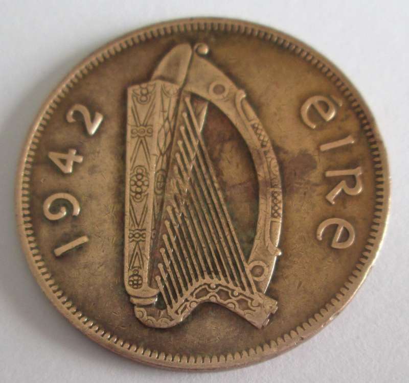 1942 Ireland 1 Penny