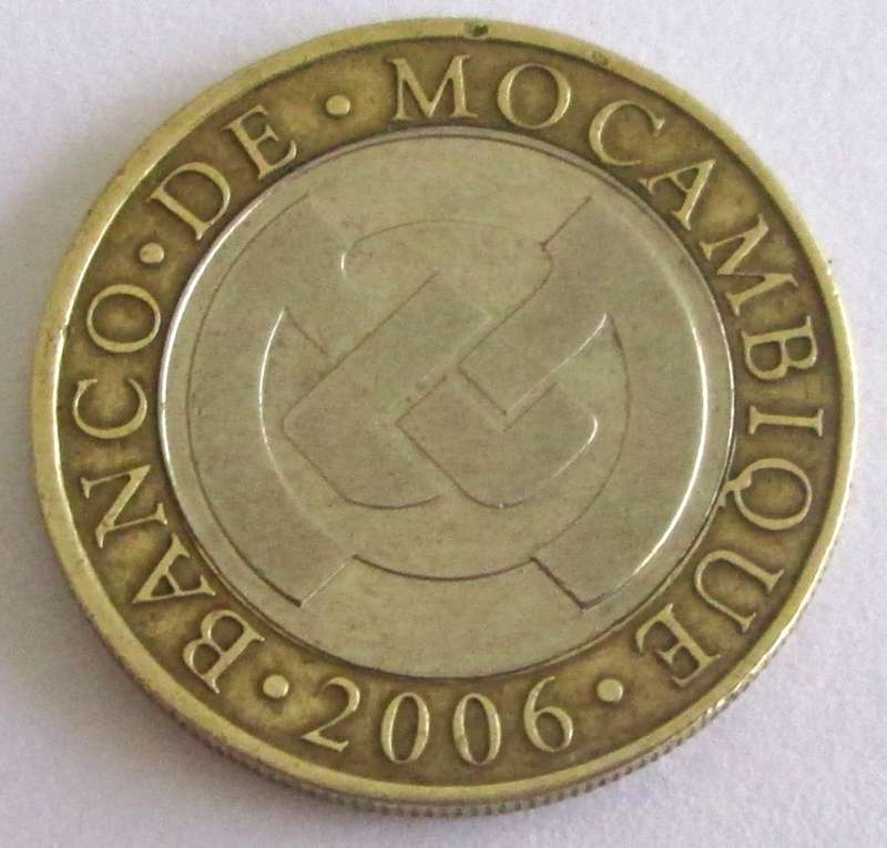 2006 Mozambique 10 Meticais