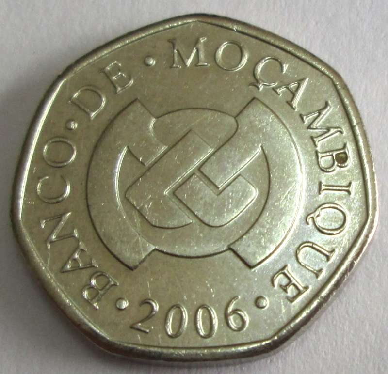 2006 Mozambique 1 Metical