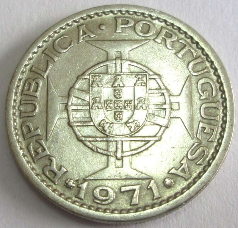 1971 Mozambique 5 Escudos