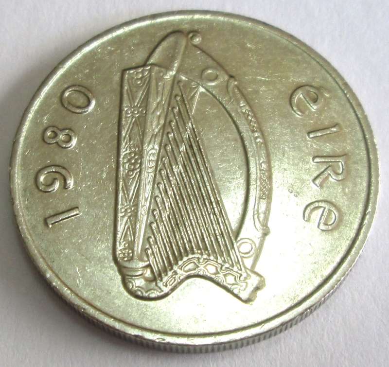 1980 Ireland 10 Pence