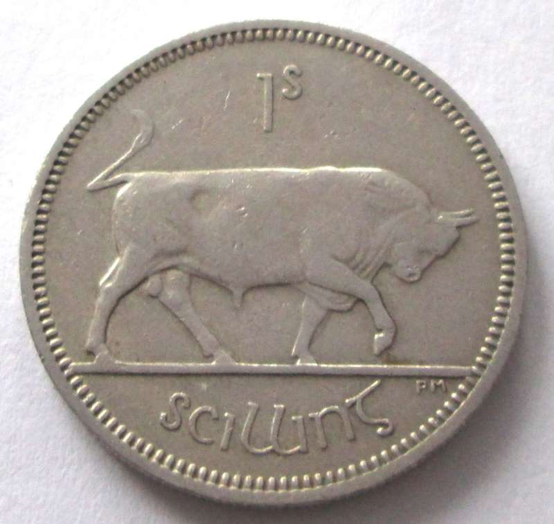 1964 Ireland 1 Shilling