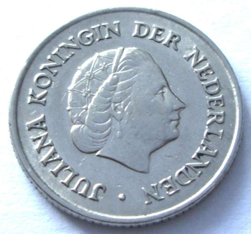 1964 Netherlands 25 Cents