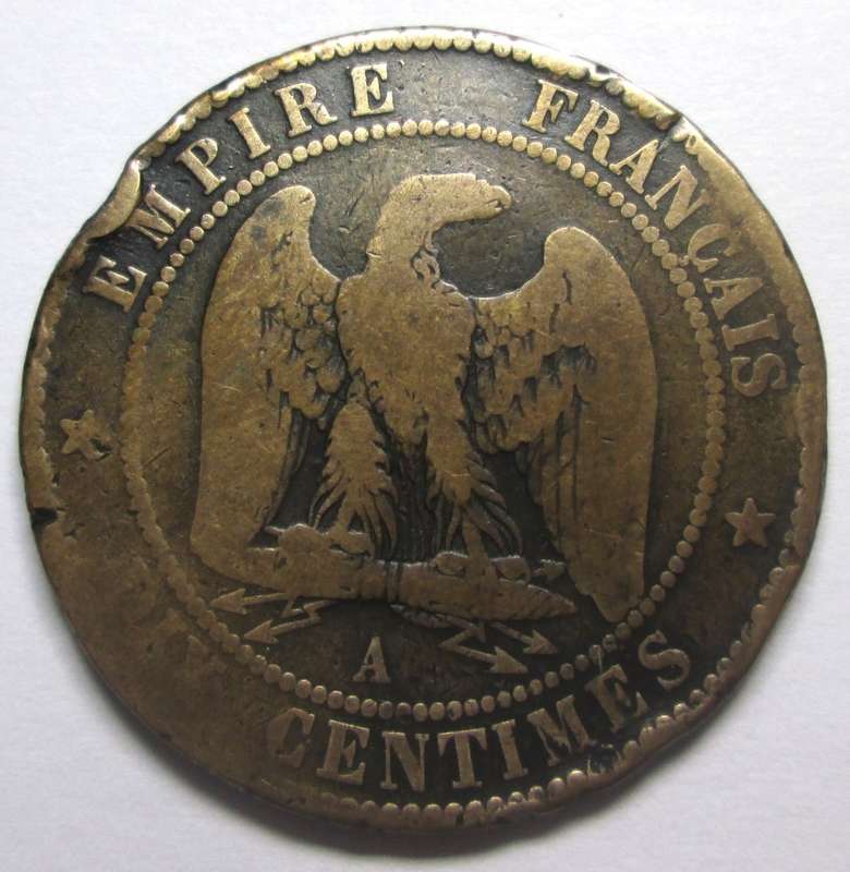1862 France 10 Centimes