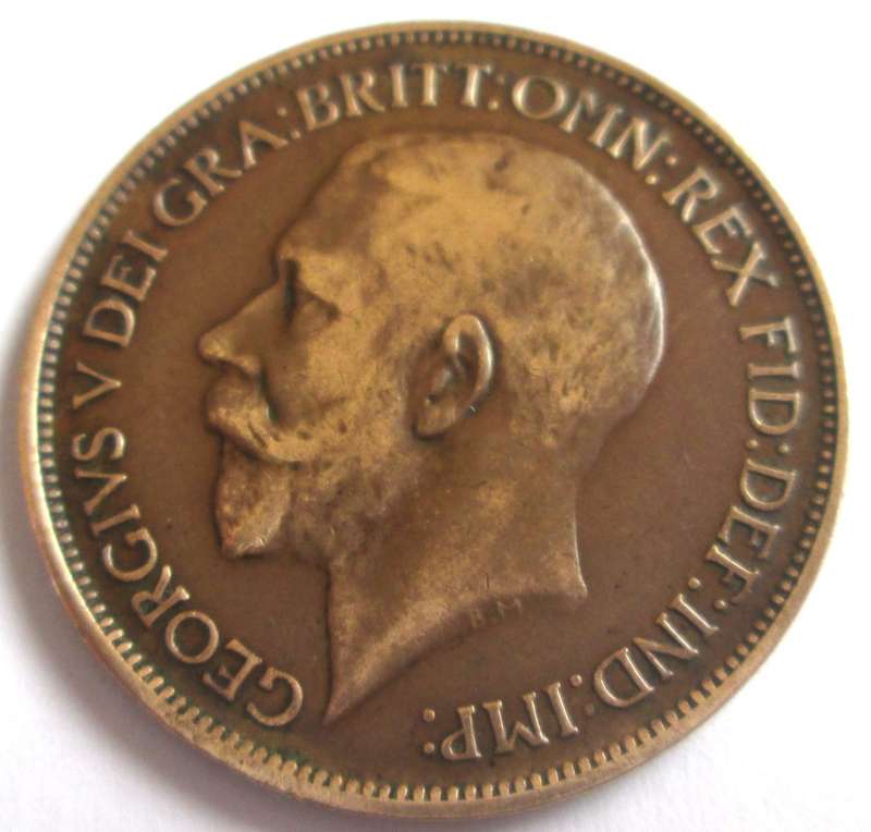 1920 Great Britain Half Penny