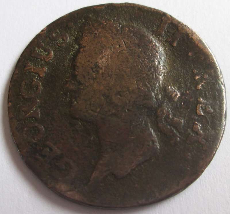 1746 Ireland Half Penny