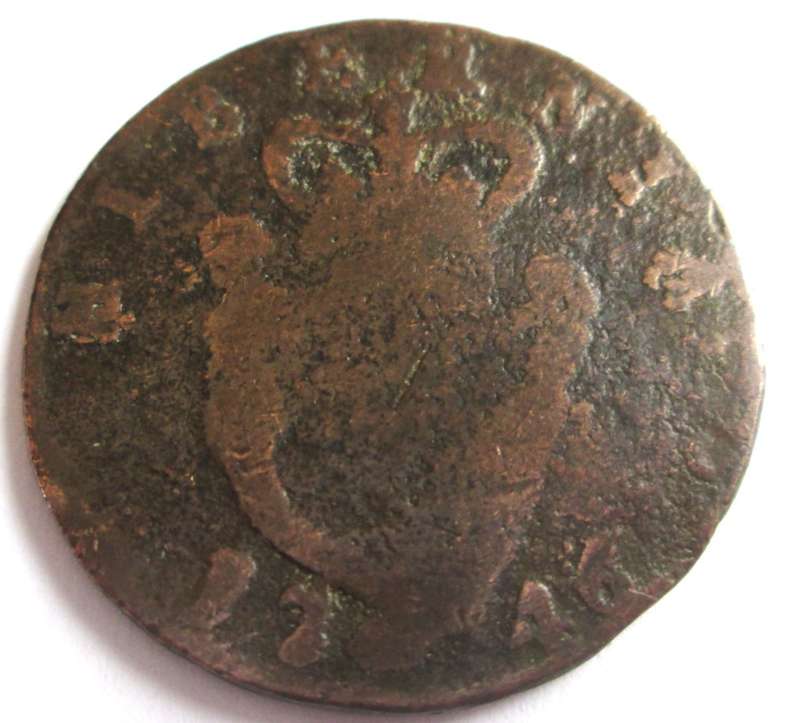 1746 Ireland Half Penny