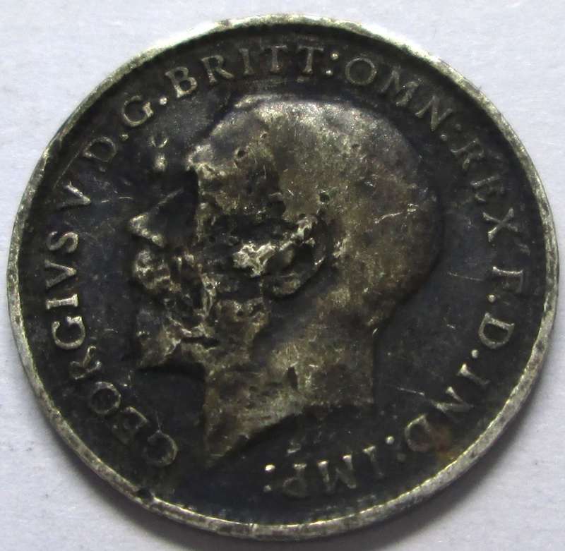 1911 Great Britain 3 Pence