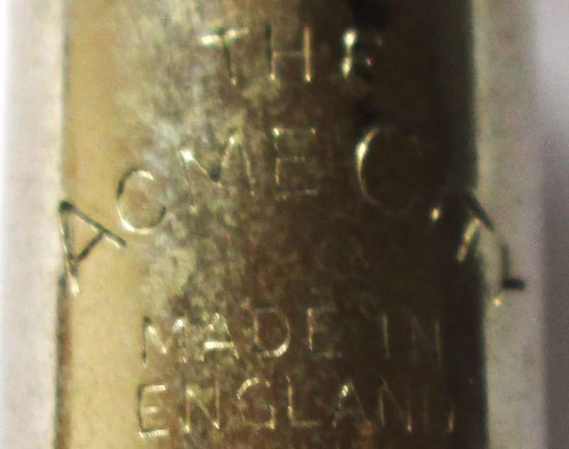 The ACME City Whistle made in England