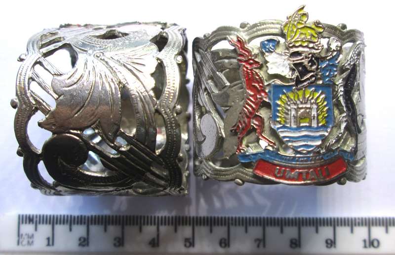 Rhodesia Umtali Serviette Rings