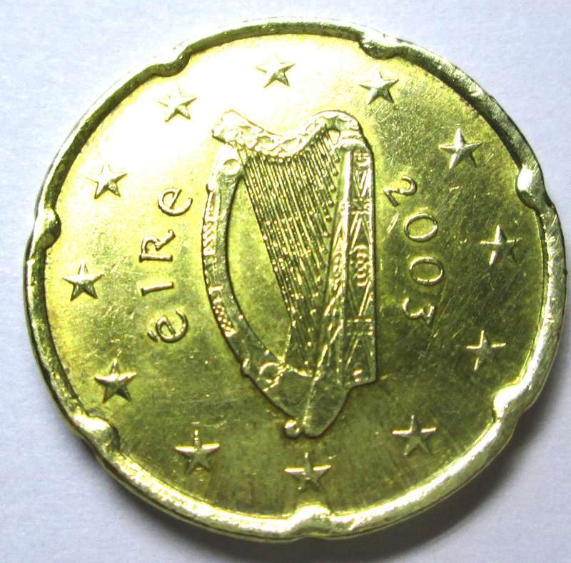 2003 Ireland 20 Euro