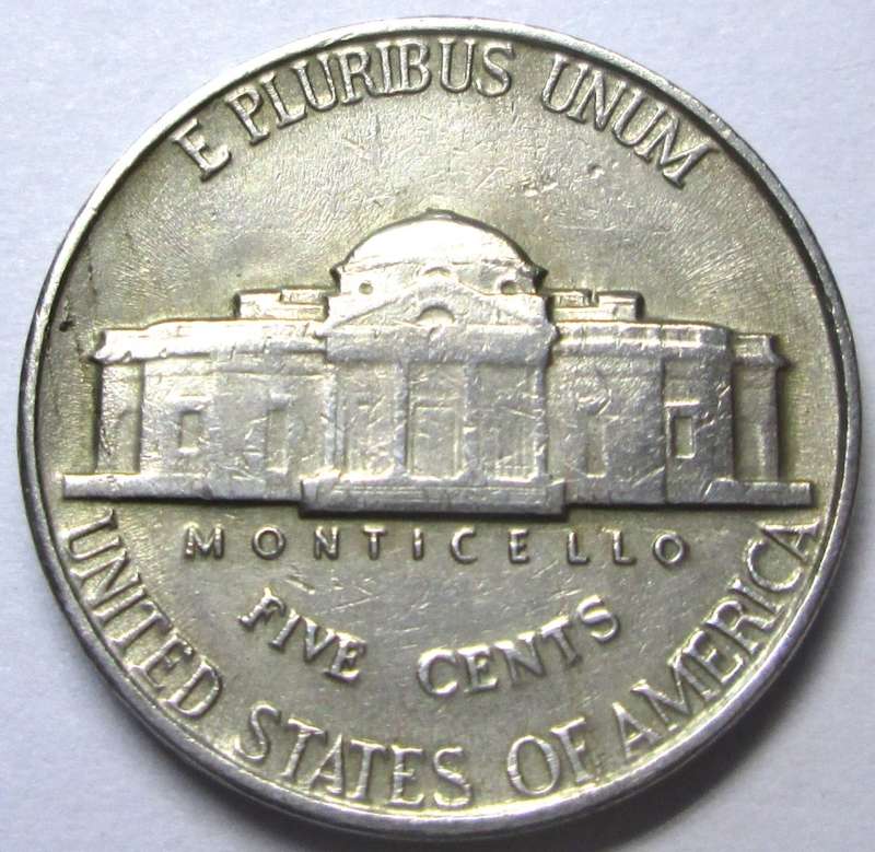 1940 United States 5 Cents