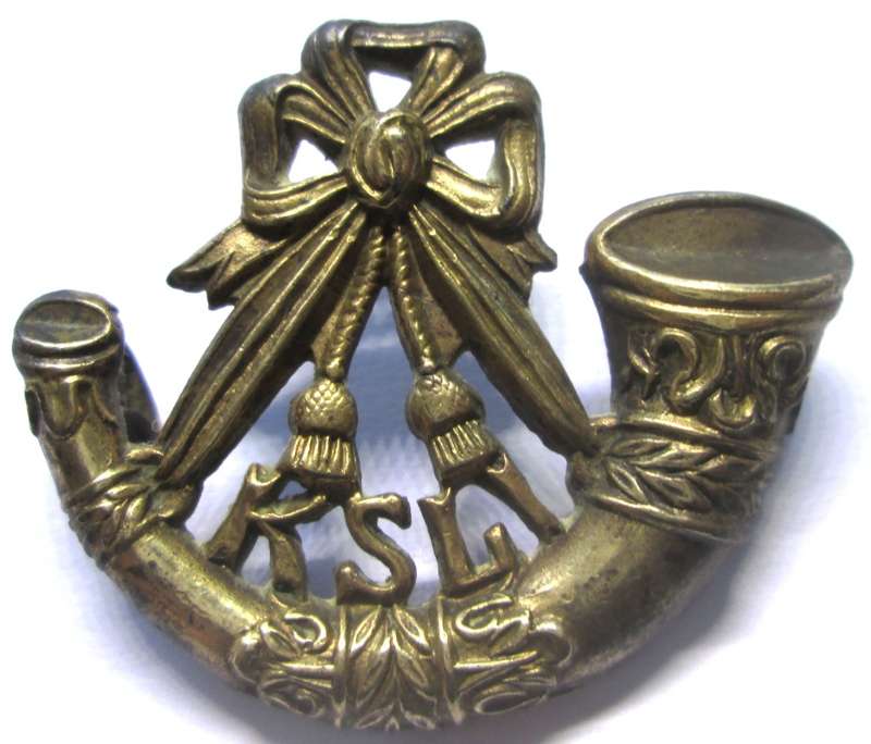 Kings Shropshire Light Infantry Cap Badge