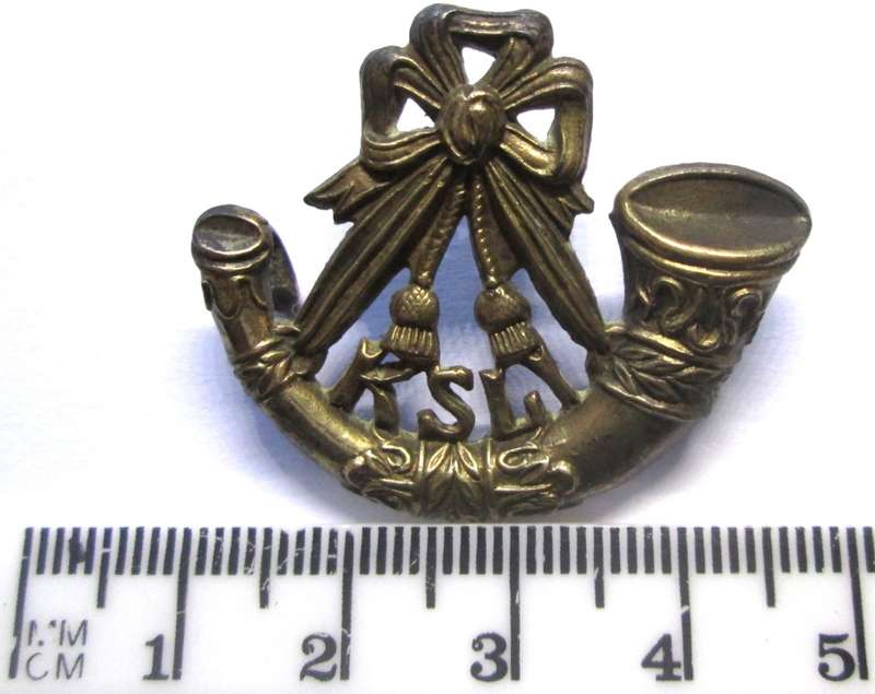 Kings Shropshire Light Infantry Cap Badge