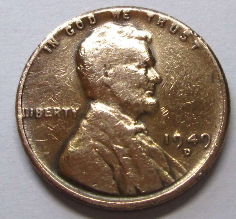 1949 United States of America 1 Cent
