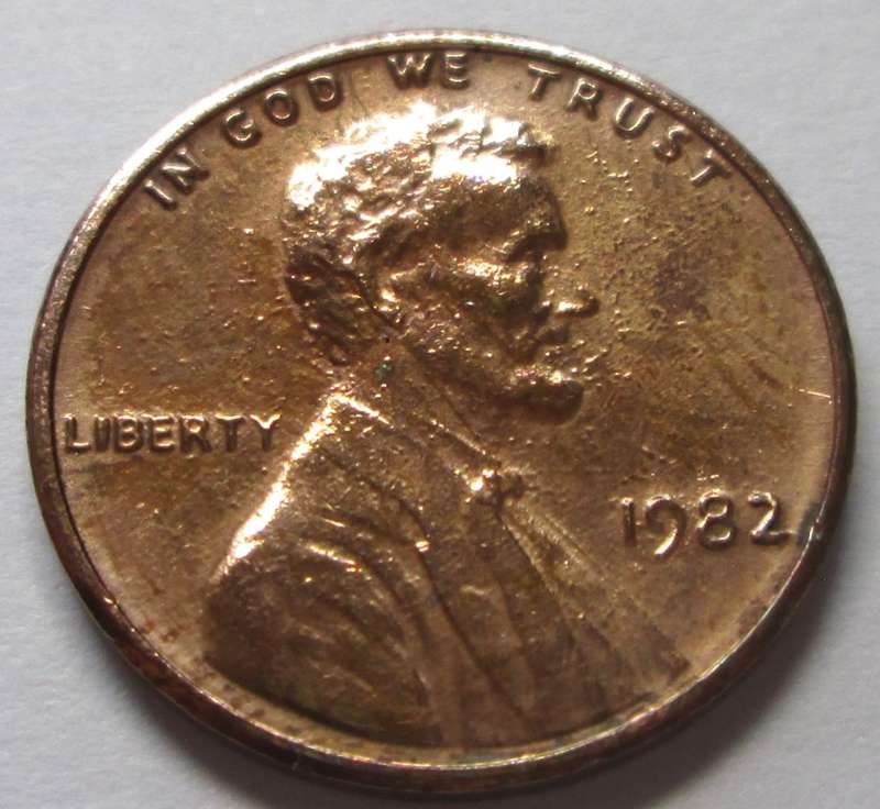 1982 United States of America 1 Cent