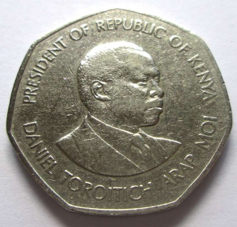1985 Kenya 5 Shillings