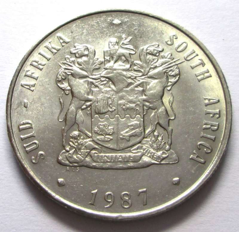 1987 Republic of South Africa 1 Rand