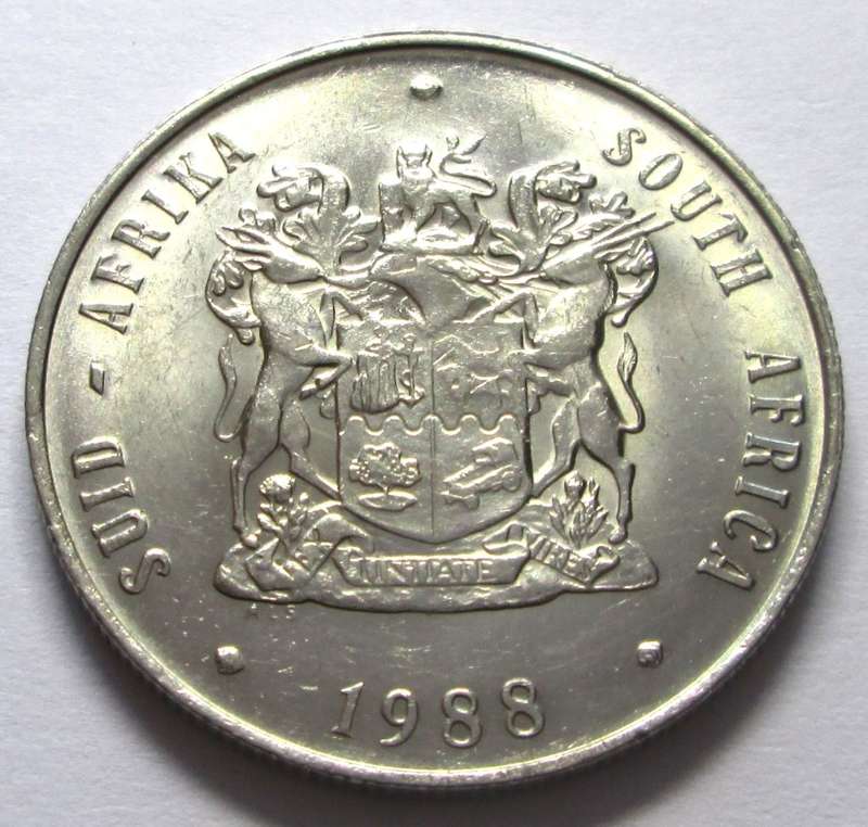 1988 Republic of South Africa 1 Rand