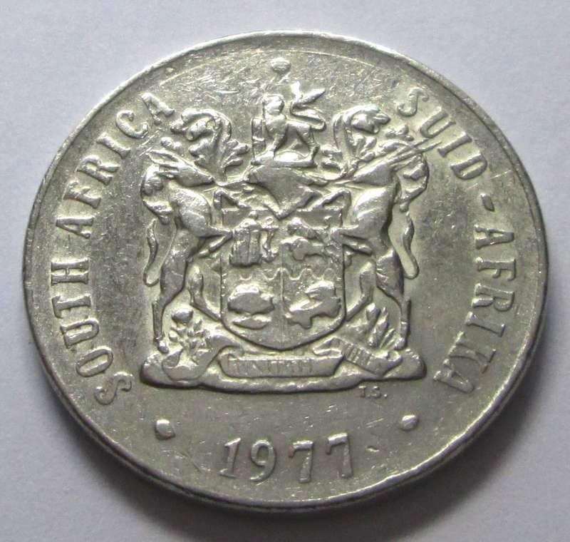 1977 Republic of South Africa 50 Cents