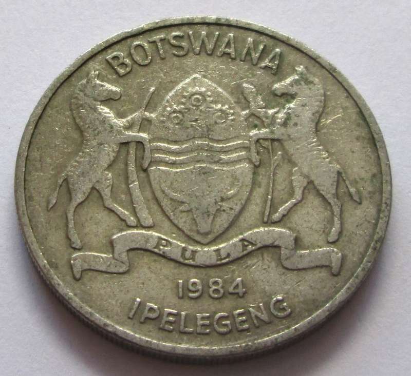 1984 Botswana 50 Thebe