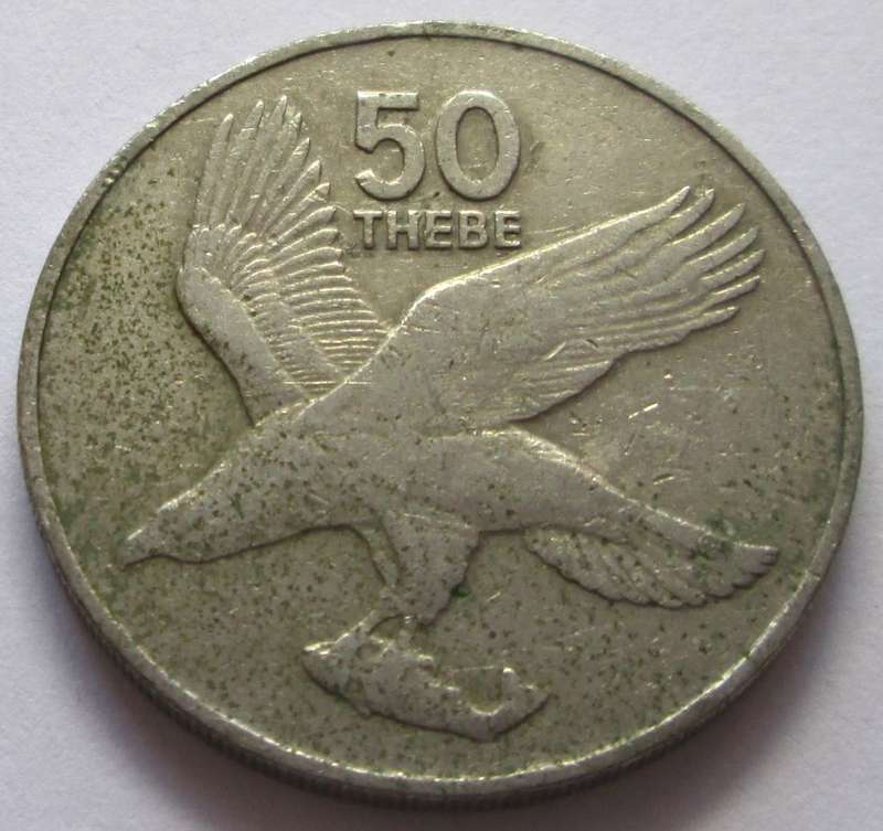 1984 Botswana 50 Thebe