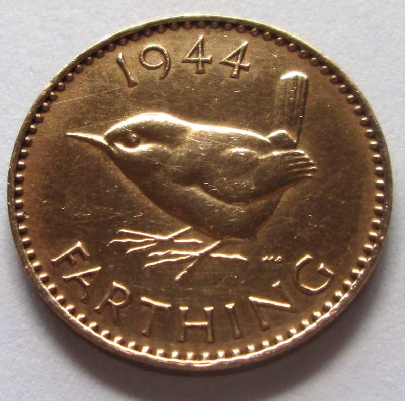 1944 Great Britain Farthing