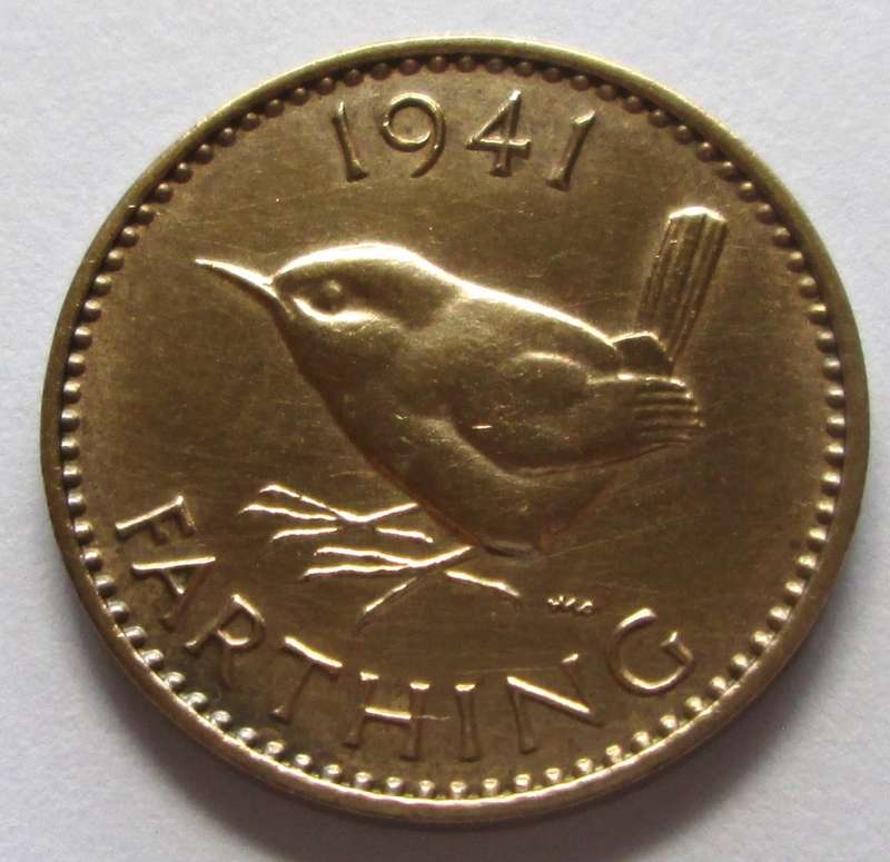 1941 Great Britain Farthing