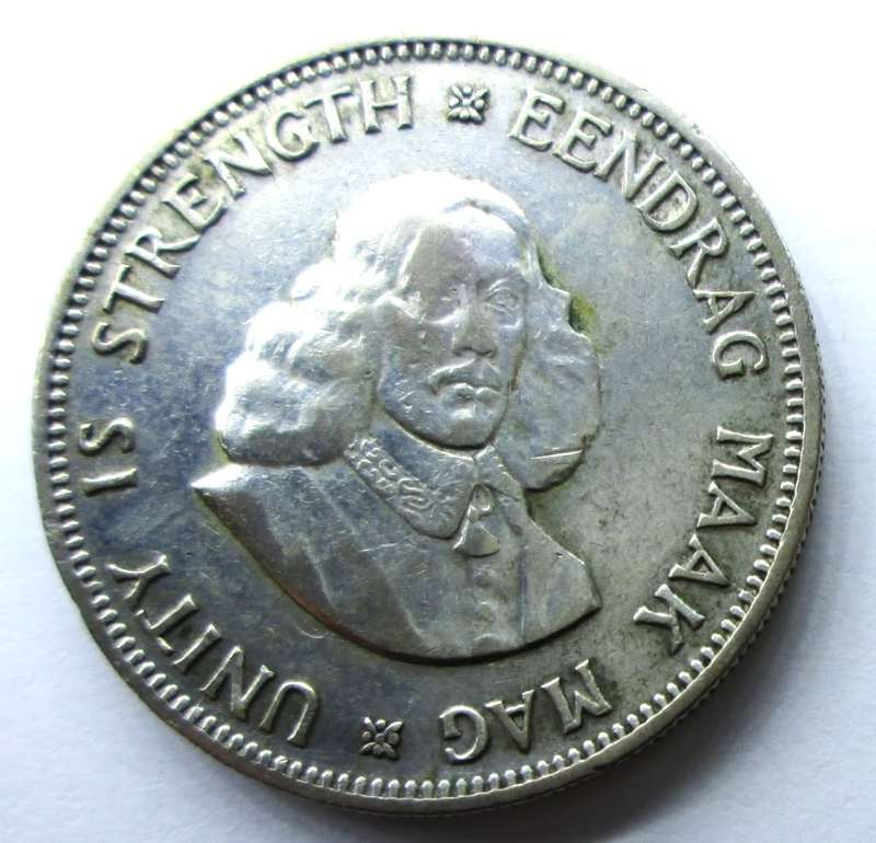 1961 Republic of South Africa 20 Cents