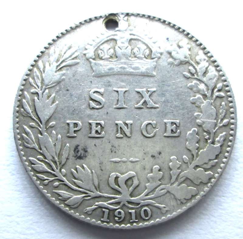 1910 Great Britain 6 Pence