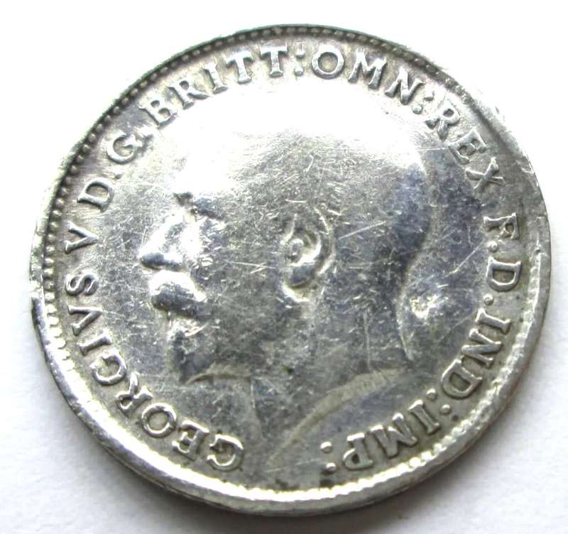1919 Great Britain 3 Pence
