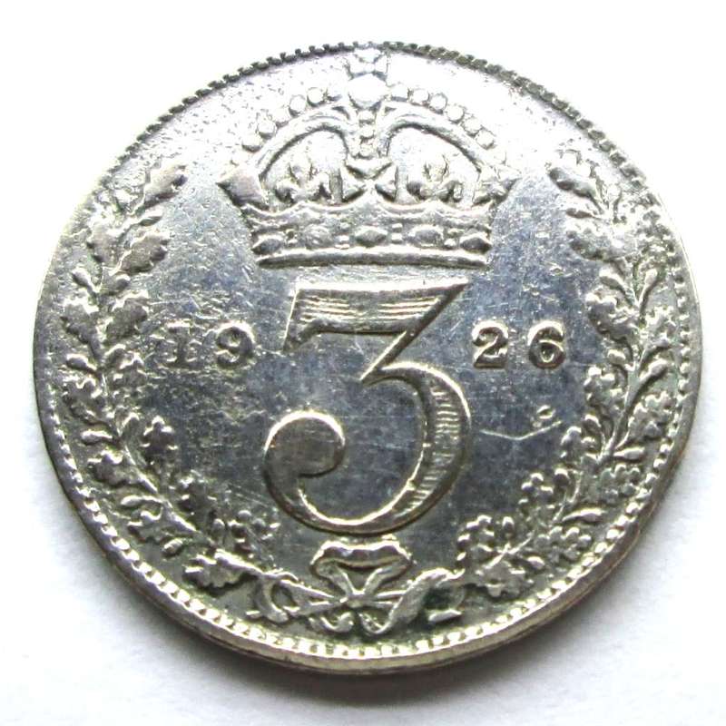 1926 Great Britain 3 Pence