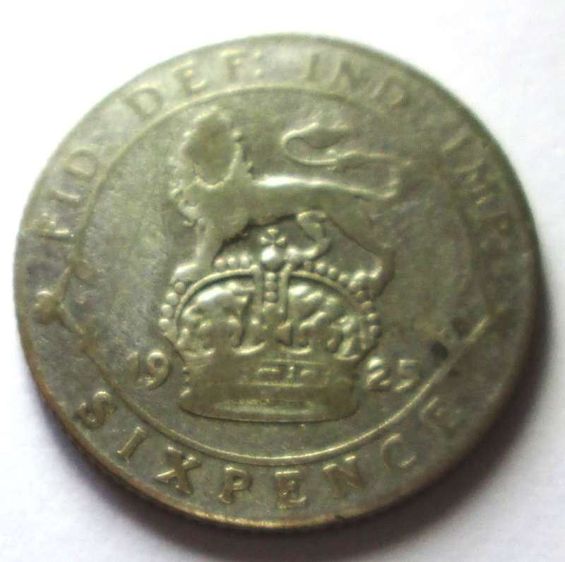 1925 Great Britain 6 Pence