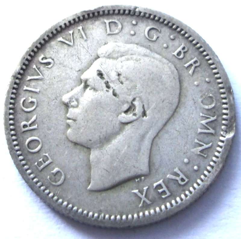 1946 Great Britain 6 Pence