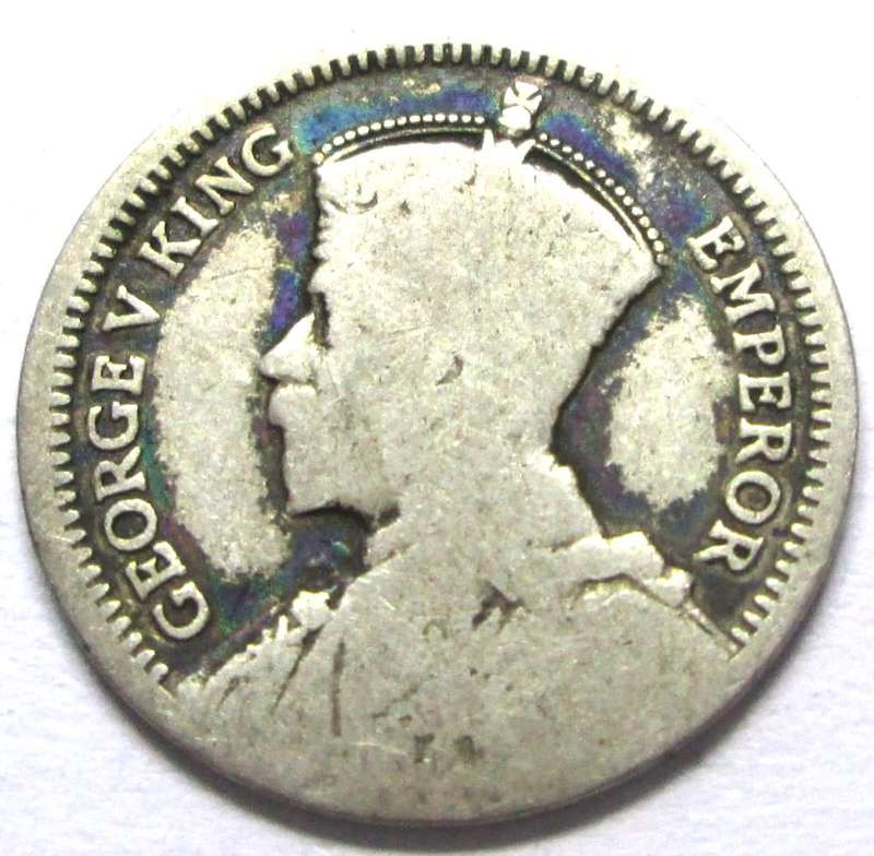 1936 Southern Rhodesia 3 Pence