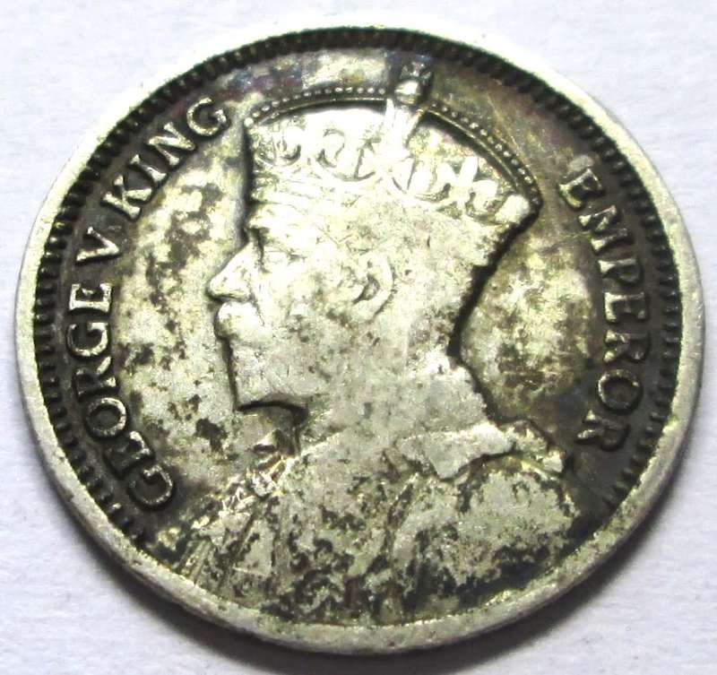 1935 Southern Rhodesia 3 Pence