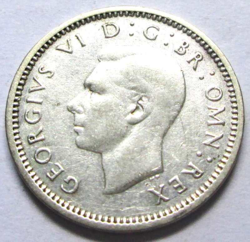 1938 Great Britain 3 Pence