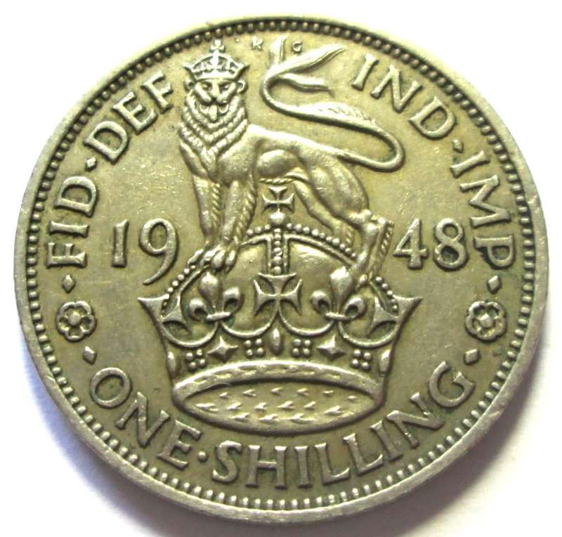 1948 Great Britain 1 Shilling