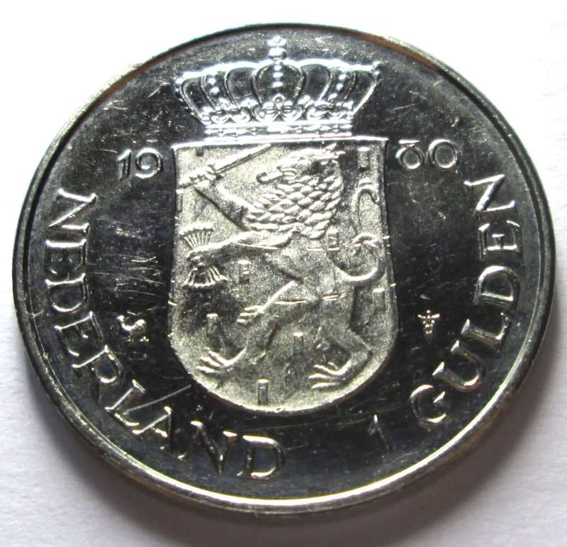 1980 Netherlands 1 Gulden