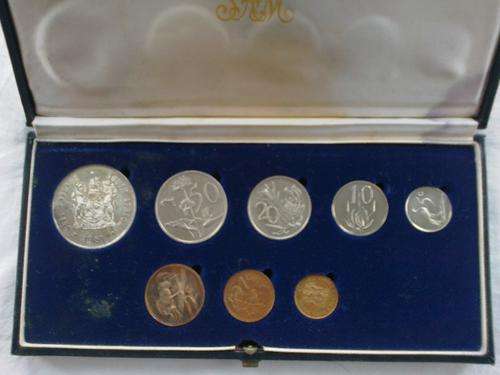 1981 Proof S A coin set