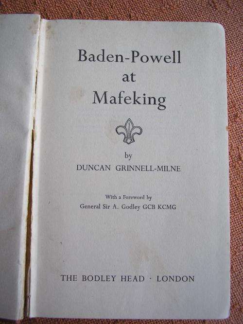 Baden-Powell at Mafeking by Duncan Grinnell-Milne