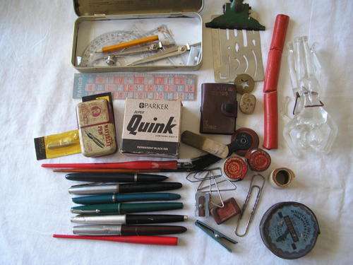 Stationery and school writing accessories