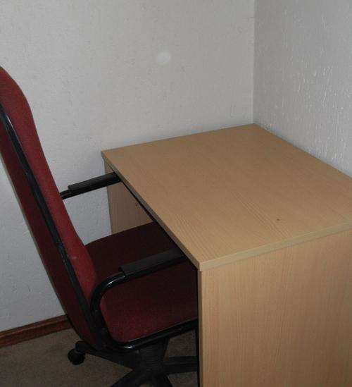 Desk & High Back Chair